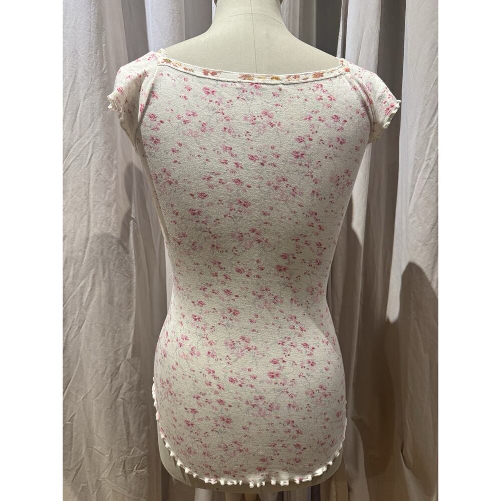 Vtg Ann Ferriday Patchwork Sweetheart Corset Top Rare One Off M - Picture 3 of 4